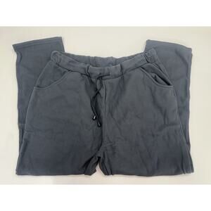 Damart Womens Trouser Pants Plus Size 18/20 Charcoal Gray Micro Fleece NWTs